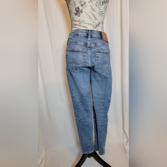 American Eagle Outfitters Light Blue Straight Jeans - Picture 2 of 5